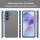 Handyhülle für Samsung Galaxy A55 Matt Stoßfest Schutzhülle Back cover in Blau