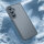 Handyhülle für Samsung Galaxy A55 Matt Stoßfest Schutzhülle Back cover in Blau