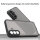 Handyhülle für Samsung Galaxy A56 Matt Stoßfest Schutzhülle Back cover in Schwarz