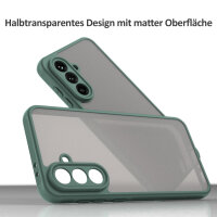 Handyhülle für Samsung Galaxy A56 Matt Stoßfest Schutzhülle Back cover in Grün