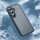 Handyhülle für Samsung Galaxy S24 / Galaxy S25 Matt Stoßfest Schutzhülle Back cover in Schwarz
