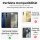 Handyhülle für Samsung Galaxy S24+ / Galaxy S25+ Matt Stoßfest Schutzhülle Back cover in Schwarz