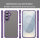 Handyhülle für Samsung Galaxy S24+ / Galaxy S25+ Matt Stoßfest Schutzhülle Back cover in Lila