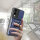 Outdoor Panzer Hülle für Samsung Galaxy S25 Edge mit Kameraschutz Ringhalter in Blau