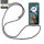 Handykett für Motorola Moto G05 / Moto E15 Hülle mit Kordel Handyhülle mit Band in Grau