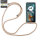 Handykett für Motorola Moto G05 / Moto E15 Hülle mit Kordel Handyhülle mit Band in Beige