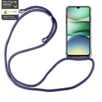 Handykett für Xiaomi Redmi A5 4G (Global 171,7mm ) / Poco C71 4G Hülle mit Kordel Handyhülle mit Band in Blau