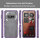 Handyhülle für Nothing Phone 3A Matt Stoßfest Schutzhülle Back cover in Lila
