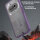 Handyhülle für Nothing Phone 3A Matt Stoßfest Schutzhülle Back cover in Lila
