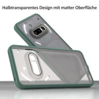 Handyhülle für Nothing Phone 3A Matt Stoßfest Schutzhülle Back cover in Grün
