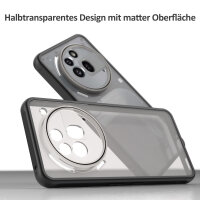 Handyhülle für Nothing Phone 3A Pro Matt Stoßfest Schutzhülle Back cover in Schwarz