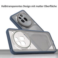 Handyhülle für Nothing Phone 3A Pro Matt Stoßfest Schutzhülle Back cover in Blau
