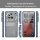 Handyhülle für Nothing Phone 3A Pro Matt Stoßfest Schutzhülle Back cover in Blau