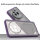 Handyhülle für Nothing Phone 3A Pro Matt Stoßfest Schutzhülle Back cover in Lila