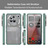 Handyhülle für Nothing Phone 3A Pro Matt Stoßfest Schutzhülle Back cover in Grün