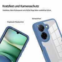 360° Grad Hülle für Xiaomi Redmi A5 4G (EU 173mm) vollschutz Integriertem Displayschutz Blau