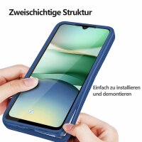 360° Grad Hülle für Xiaomi Redmi A5 4G (EU 173mm) vollschutz Integriertem Displayschutz Blau