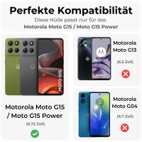 Handykette Hülle für Motorola Moto G15 / Moto...