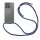 Handykett für Motorola Moto G15 / Moto G15 Power Hülle mit Kordel Handyhülle mit Band in Blau