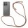 Handykett für Motorola Moto G15 / Moto G15 Power Hülle mit Kordel Handyhülle mit Band in Rainbow