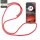 Handykett für Motorola Moto G15 / Moto G15 Power Hülle mit Kordel Handyhülle mit Band in Rot