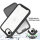 Handyhülle für Apple iPhone 16E – 360° Panzer Case mit Displayschutz Schwarz