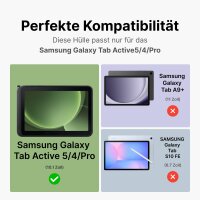 Hülle für Samsung Tab Active5 Pro/4Pro/Active Pro 10.1" (2025/2022/2019)
