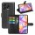 Handy Tasche für ZTE Blade V70 Vita Handyhülle Flip Cover Wallet Case Hülle Etui Schwarz