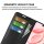 Handy Tasche für Honor 400 Pro Handyhülle Flip Cover Wallet Case Hülle Etui Schwarz
