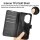Handy Tasche für Honor 400 Pro Handyhülle Flip Cover Wallet Case Hülle Etui Schwarz