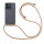 Handykett für Motorola Moto G56 5G Hülle mit Kordel Handyhülle mit Band in Beige / Braun