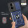 Outdoor Panzer Hülle für Motorola Moto G05 / E15 Handyhülle mit Kameraschutz Ringhalter in Blau