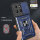 Outdoor Panzer Hülle für Motorola Moto G15 / G15 Power Handyhülle mit Kameraschutz Ringhalter in Blau