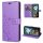 Hülle für Motorola Moto G05 / Moto E15 Handyhülle mit [Standfunktion][Kartenfächern] in Lila