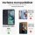 Hülle für Motorola Moto G35 Handyhülle mit [Standfunktion][Kartenfächern] in Blau