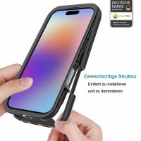 Schutz Hülle Handy Tasche 360 Grad TPU vollschutz mit Integriertem Displayschutz für iPhone 17