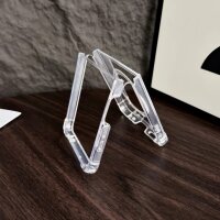 Handyhülle mit integrierter Magnet für Samsung Galaxy Z Flip 7 Handyhülle Bumper Transparent