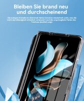 Handyhülle mit integrierter Magnet für Samsung Galaxy Z Fold 5 Handyhülle Bumper Transparent