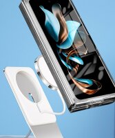 Handyhülle mit integrierter Magnet für Samsung Galaxy Z Fold 5 Handyhülle Bumper Transparent