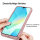 360° Hülle für Samsung Galaxy A16 / A17, 360 Grad Handyhülle mit Integriertem Displayschutz in Rosa