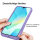 360° Hülle für Samsung Galaxy A16 / A17, 360 Grad Handyhülle mit Integriertem Displayschutz in Lila