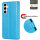 Handy Tasche für Samsung Galaxy A17 5G Hülle Handyhülle Klapphülle Wallet Case in Blau