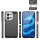 Hülle für Xiaomi Redmi 15C (173cm) Carbon Backcover Handyhülle Outdoor Stoßfeste Handy Tasche Schwarz