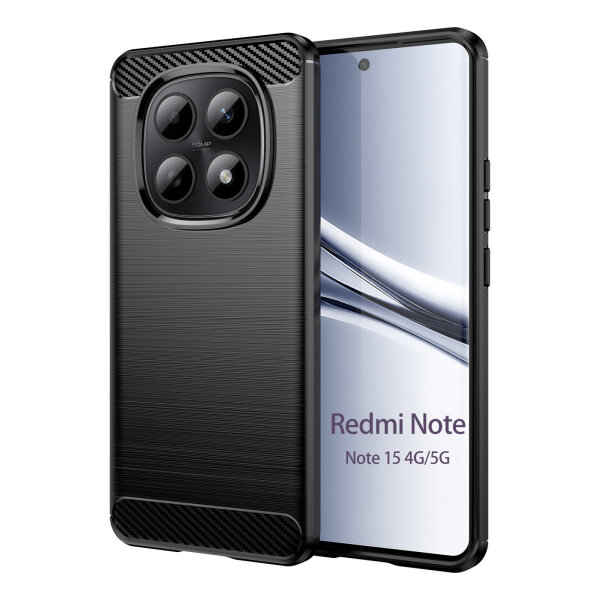 Hülle für Xiaomi Redmi Note 15 4G (171cm) Handyhülle Outdoor Handy Tasche Back Cover Bumper
