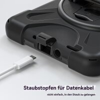 Hülle für Samsung Galaxy Tab Active 5 / Active 3 8 Zoll SM-X300/X306B/T570/T575, Stoßfeste Robuste