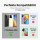 Handy Tasche für ZTE Blade A56 Handyhülle Flip Cover Wallet Case Hülle Etui Schwarz