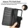 Hülle für Xiaomi Redmi 15 Handyhülle Handy Tasche Klapphülle Flipcase Wallet Case Etui Schwarz