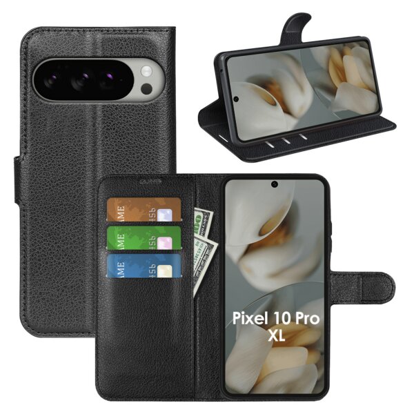 Hülle für Google Pixel 10 Pro XL Handy Tasche Handyhülle Klapphülle Flip Cover Case Etui