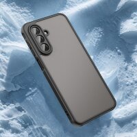Handyhülle für Samsung Galaxy A17 5G Stoßfest Matt Back Cover Schwarz