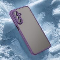 Handyhülle für Samsung Galaxy A17 5G Stoßfest Matt Back Cover Lila